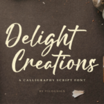 Delight Creations Font - Featured Image
