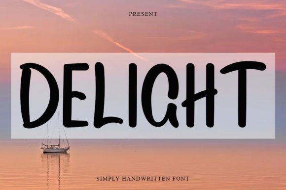 Delight Font - Featured Image
