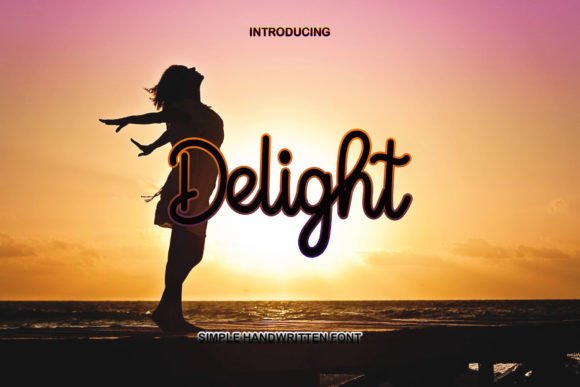Delight Font - Featured Image