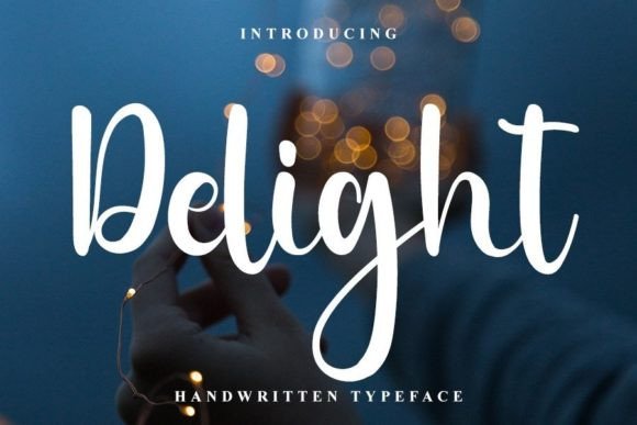 Delight Font - Featured Image