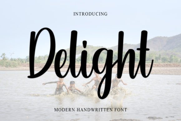 Delight Font - Featured Image