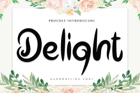 Delight Font - Featured Image