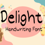 Delight Font - Featured Image