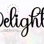 Delight Font - Featured Image