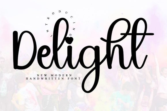 Delight Font - Featured Image