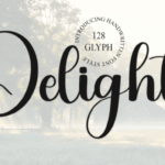 Delight Font - Featured Image
