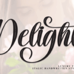 Delight Font - Featured Image