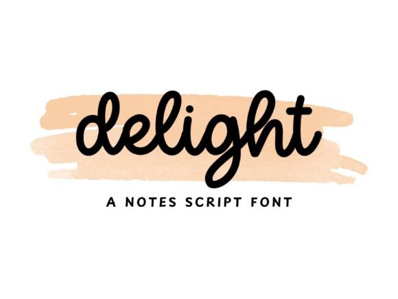 Delight Font - Featured Image