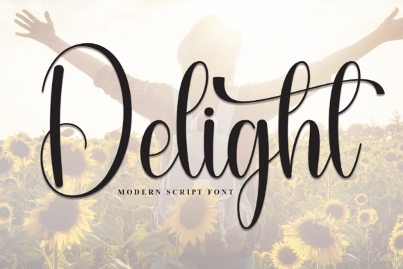 Delight Font - Featured Image