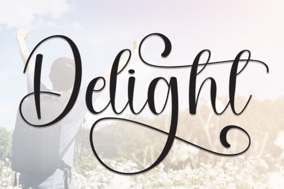 Delight Font - Featured Image