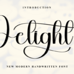 Delight Font - Featured Image