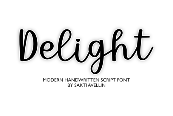 Delight Font - Featured Image