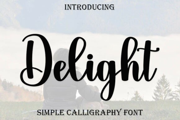 Delight Font - Featured Image