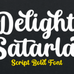 Delight Satarla Font - Featured Image