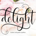 Delight Script Font - Featured Image