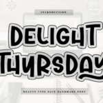 Delight Thursday Font - Featured Image