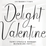 Delight Valentine Font - Featured Image