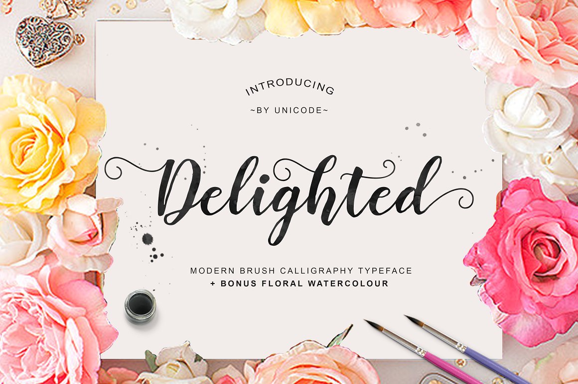 Delighted Font - Featured Image