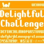 Delightful Challenge Font - Featured Image