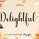 Delightful Font - Featured Image