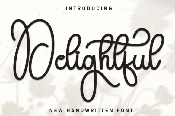 Delightful Font - Featured Image