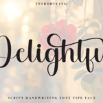 Delightful Font - Featured Image