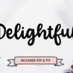 Delightful Font - Featured Image