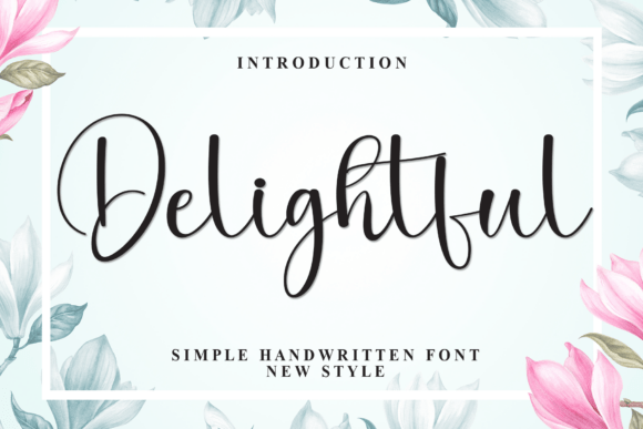 Delightful Font - Featured Image