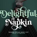 Delightful Napkin Font - Featured Image