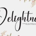 Delightnes Font - Featured Image