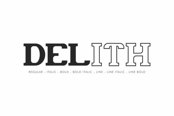 Delith Font - Featured Image
