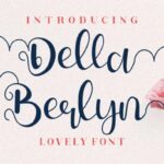 Della Berlyn Font - Featured Image