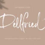 Dellfried Font - Featured Image