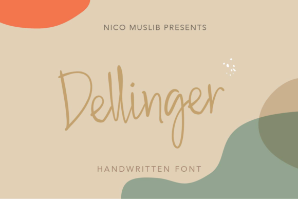 Dellinger Font - Featured Image