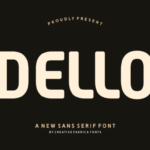 Dello Font - Featured Image