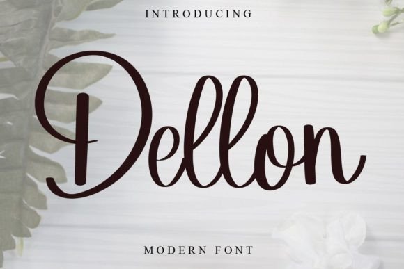 Dellon Font - Featured Image