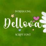 Dellova Font - Featured Image
