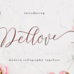 Dellove Font - Featured Image