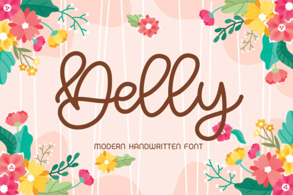Delly Font - Featured Image