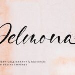 Delmona Font - Featured Image