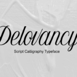 Delovancy Font - Featured Image