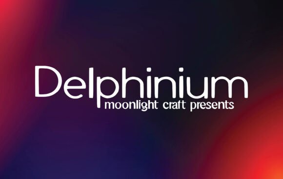 Delphinium Font - Featured Image