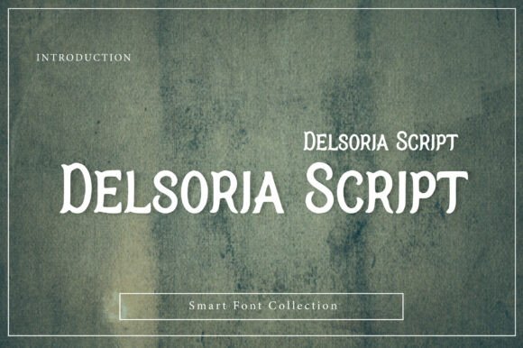Delsoria Script Font - Featured Image