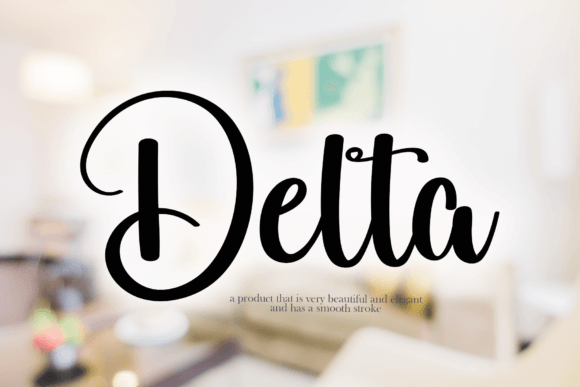 Delta Font - Featured Image