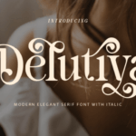 Delutiya Font - Featured Image
