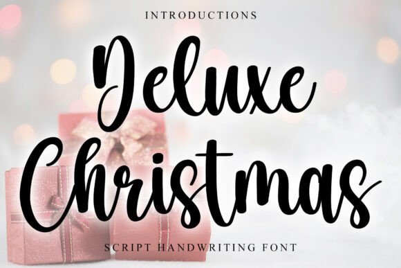 Deluxe Christmas Font - Featured Image