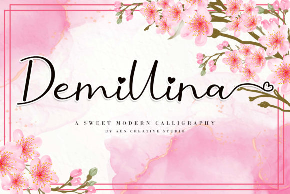 Demillina Font - Featured Image