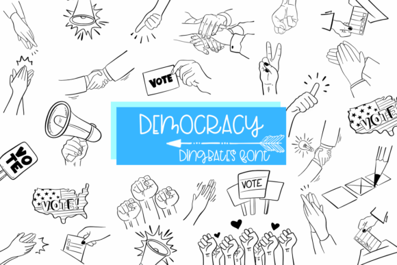 Democracy Font - Featured Image