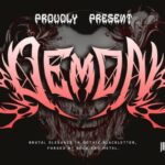 Demon Crown Font - Featured Image