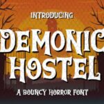 Demonic Hostel Font - Featured Image
